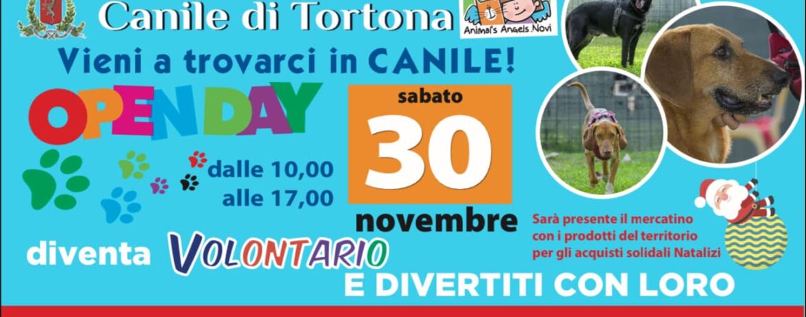 OPEN DAY 30 novembre 2024
